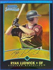 Ryan Ludwick [Gold Refractor] #172 Baseball Cards 2001 Bowman Chrome Gold Prices