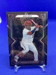 Juan Soto [Red] #32 Baseball Cards 2022 Panini Chronicles Obsidian Prices