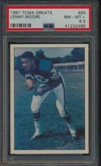 Lenny Moore #65 Football Cards 1981 TCMA Greats Prices