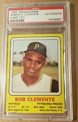 Bob Clemente [Hand Cut] Baseball Cards 1969 Transogram Prices