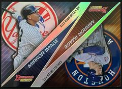 Alex Rodriguez, Carlos Correa Baseball Cards 2015 Bowman's Best Mirror Image Prices