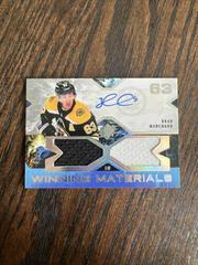 Brad Marchand [Autograph] Hockey Cards 2021 SPx Winning Materials Prices