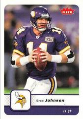 Brad Johnson #56 Football Cards 2006 Fleer Prices