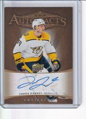 Tanner Jeannot Hockey Cards 2022 Upper Deck Artifacts 2005-06 Retro Auto Facts Prices