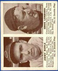 Jimmy Ripple, Ernie Lombardi Baseball Cards 1941 Double Play Prices