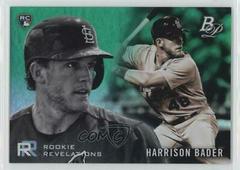Harrison Bader [Green] Baseball Cards 2018 Bowman Platinum Rookie Revelations Prices