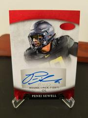 Penei Sewell #ASP-109 Football Cards 2021 Sage Aspire Autographs Prices