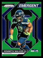 Kenneth Walker III [Green] #H-14 Football Cards 2023 Panini Prizm Emergent Prices