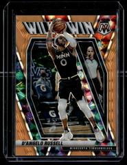D'Angelo Russell [Orange Fluorescent] #11 Basketball Cards 2020 Panini Mosaic Will to Win Prices
