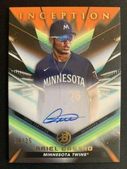 Ariel Castro [Orange Foil] #BPA-ACO Baseball Cards 2023 Bowman Inception Autograph Prices