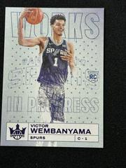 Victor Wembanyama [Violet] #2 Basketball Cards 2023 Panini Court Kings Works in Progress Prices