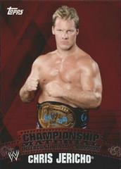 Chris Jericho [Unified Puzzle Back] #C15 Wrestling Cards 2010 Topps WWE Championship Material Prices