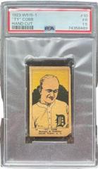 'Ty' Cobb [Hand Cut] #10 Baseball Cards 1923 W515 1 Prices