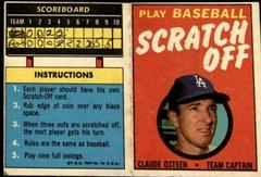 Claude Osteen Baseball Cards 1970 Topps Scratch Offs Prices
