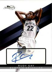 Rudy Gay #TSARG Basketball Cards 2008 Topps Signature Autographs Prices