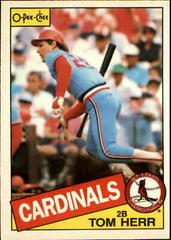 Tom Herr Baseball Cards 1985 O Pee Chee Prices