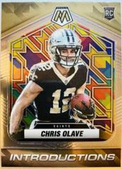 Chris Olave #I-7 Football Cards 2022 Panini Mosaic Introductions Prices
