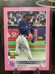 Wander Franco [Mini Pink] #215 Baseball Cards 2022 Topps Prices