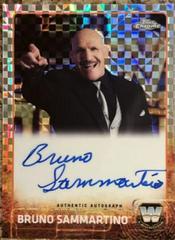 Bruno Sammartino [Xfractor] Wrestling Cards 2015 Topps Chrome WWE Autographs Prices