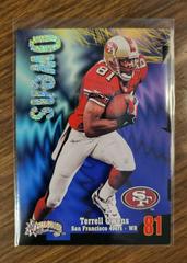 Terrell Owens [Rave] #168 Football Cards 1998 Skybox Thunder Prices