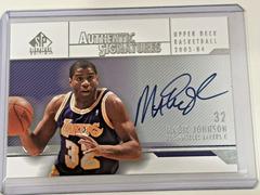 Magic Johnson #AS-MA Basketball Cards 2003 SP Signature Authentic Signature Prices