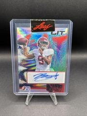 Bryce Young #L-BY1 Football Cards 2022 Pro Set Metal Lit Autographs Prices