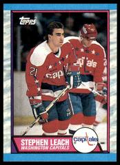 Stephen Leach #67 Hockey Cards 1989 Topps Prices