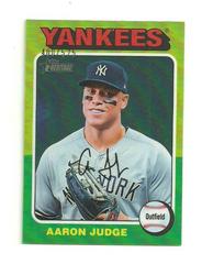Aaron Judge [Refractor] #112 Baseball Cards 2024 Topps Heritage Chrome Prices