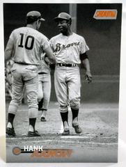 Hank Aaron [Black & White] #103 Baseball Cards 2023 Stadium Club Prices