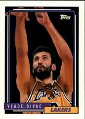 Vlade Divac #32 Basketball Cards 1992 Topps Prices