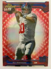 Eli Manning [Red Refractor] #10 Football Cards 2013 Topps Finest Prices