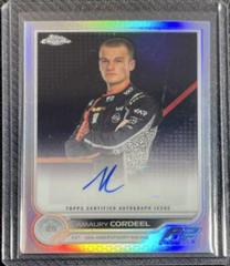 Amaury Cordeel #CAC-AC Racing Cards 2022 Topps Chrome Formula 1 Autographs Prices