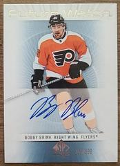 Bobby Brink Hockey Cards 2022 SP Authentic 2012-13 Retro Future Watch Autographs Prices