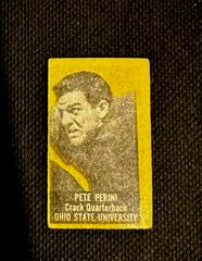 Pete Perini [Yellow] Football Cards 1950 Topps Felt Backs Prices