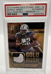 Derrick Henry #GR-16 Football Cards 2018 Panini Gold Standard Rush Prices