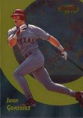 Juan Gonzalez #8 Baseball Cards 1998 Bowman's Best Prices