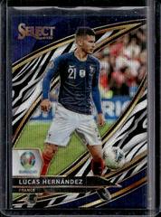 Lucas Hernandez [Zebra Prizm] Soccer Cards 2020 Panini Select UEFA Euro Prices