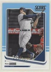Aaron Judge [Blue] #5 Baseball Cards 2018 Panini Chronicles Score Prices