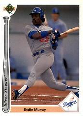 Eddie Murray Baseball Cards 1991 Upper Deck Silver Sluggers Prices
