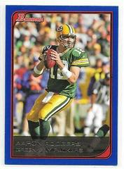 Aaron Rodgers [Blue] #73 Football Cards 2006 Bowman Prices