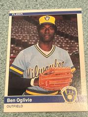 Ben Oglivie #210 Baseball Cards 1984 Fleer Prices