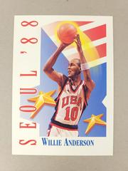 Willie Anderson #547 Basketball Cards 1992 Skybox USA Prices