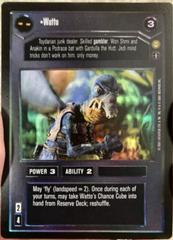 Watto [Foil] Star Wars CCG Reflections III Prices
