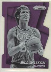 Bill Walton [Purple Die Cut Prizm] Basketball Cards 2014 Panini Prizm Prices