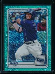 Wander Franco [Aqua Shimmer] #BCP-1 Baseball Cards 2020 Bowman Chrome Prospects Prices