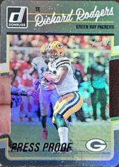 Richard Rodgers [Press Proof Silver Die Cut] #110 Football Cards 2016 Panini Donruss Prices