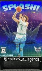 LaMelo Ball [Purple] #1 Basketball Cards 2022 Panini Donruss Optic Splash Prices