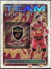 Donovan Mitchell #18 Basketball Cards 2022 Panini Origins Team Prices