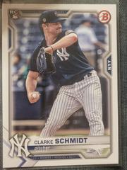 Clarke Schmidt [Red] #98 Baseball Cards 2021 Bowman Prices