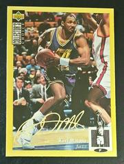 Karl Malone [Gold Signature] Basketball Cards 1994 Collector's Choice Prices